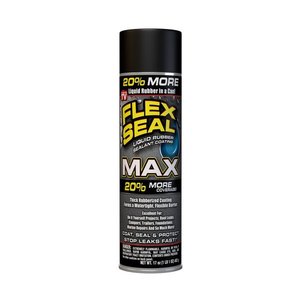 Flex Seal MAX,  Flex Seal Series,  Black,  17 oz
