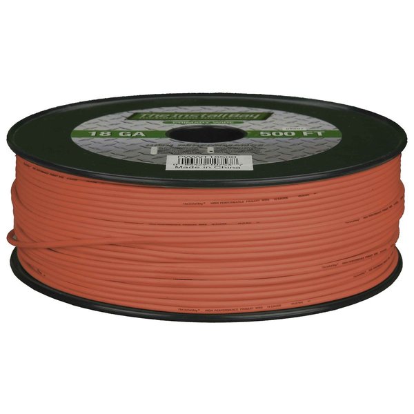 18-Gauge Orange Primary Wire,  500' Spool