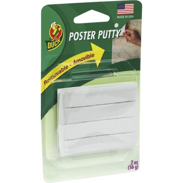 Mounting Putty,  Removable,  56G,  4/PK,  White,  PK4