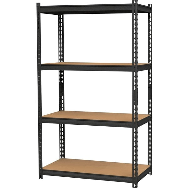 2, 300 lb Capacity Riveted Steel Shelving Recycled