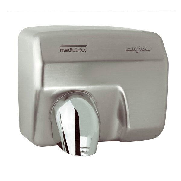 AUTOMATIC HAND DRYER - SATIN STAINLESS STEEL