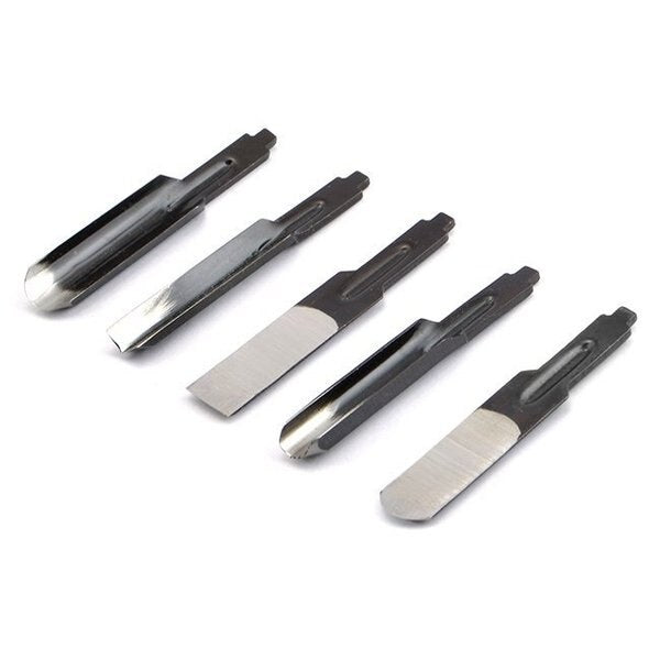 Chisel Blades for MicroLux Powered Chisel,  5PK
