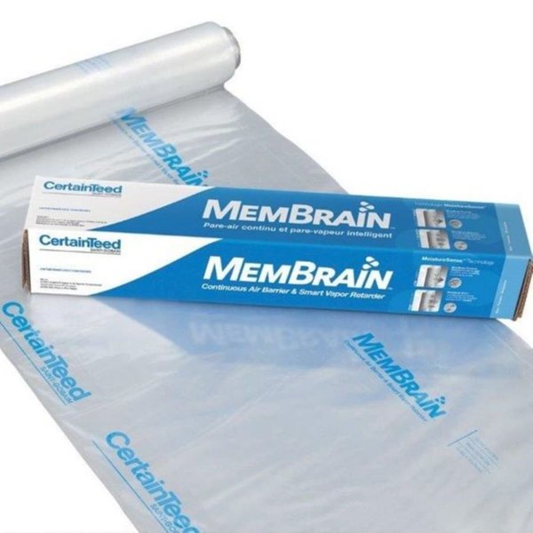 Membrain-10'4" x 100' Air Barrier with Smart Vapor Retarder