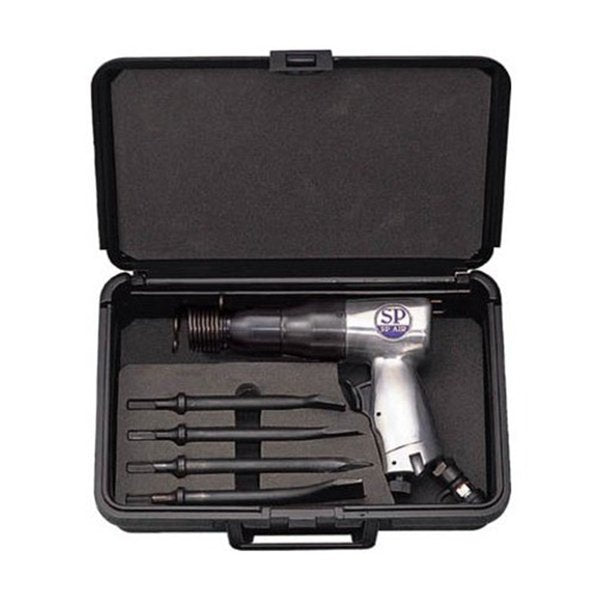 Air Hammer Kit with 4 Chisels,  3000 bpm