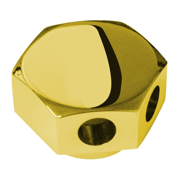 Drainage Valve Head in Polished Gold