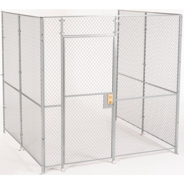 3 Wall,  Wire Partition Cage,  12 X 12,  8Ft High,  No Top