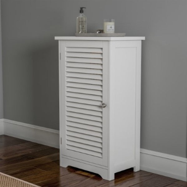 Hastings Home Freestanding Bathroom Linen Cabinet