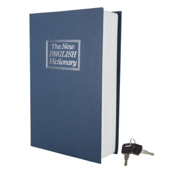 Diversion Book Safe,  1.8 lb,  Key Lock