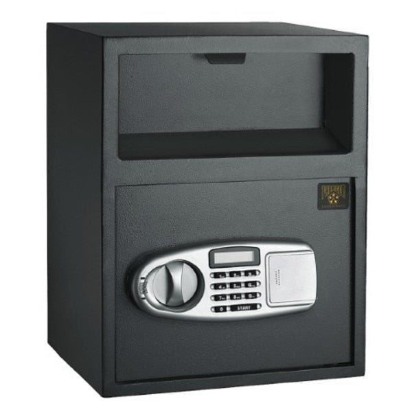 Fleming Supply Digital Depository Safe,  Electronic Lockbox,  Keypad,  Drop Box Door,  0.95 Cubic Feet