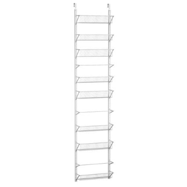 Hastings Home Hanging Storage Rack,  Metal Over the Door or Wall Mount Shelves for Pantry,  Kitchen