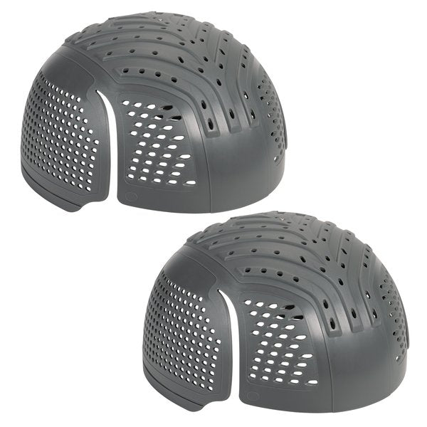 Universal Bump Cap Insert,  Extra Venting,  Fits Any Hat,  Charcoal,  2 Pack