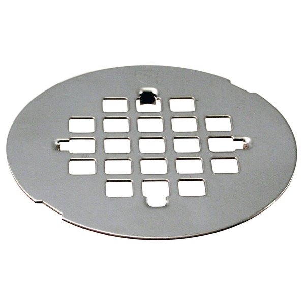 Casper No. 129 4-1/4" Snap-in Shower Strainer in Polished Chrome