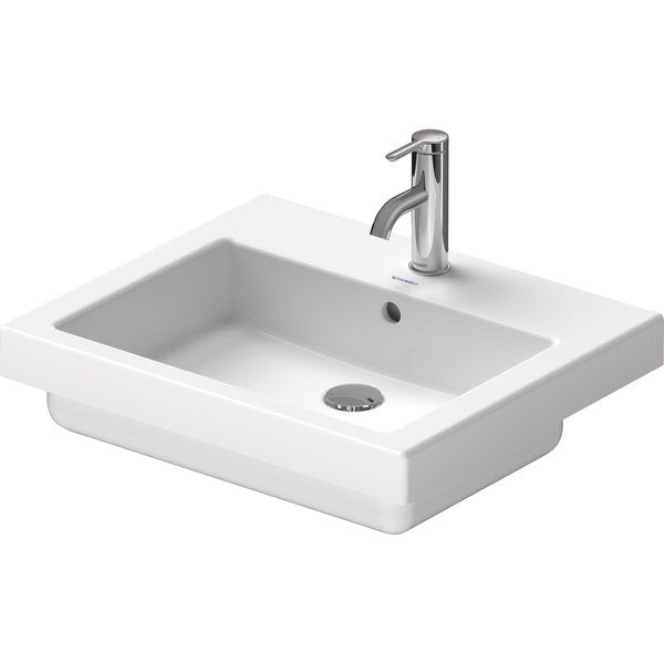 Vanity basin 55 cm Vero white with of with tp 1 th WG