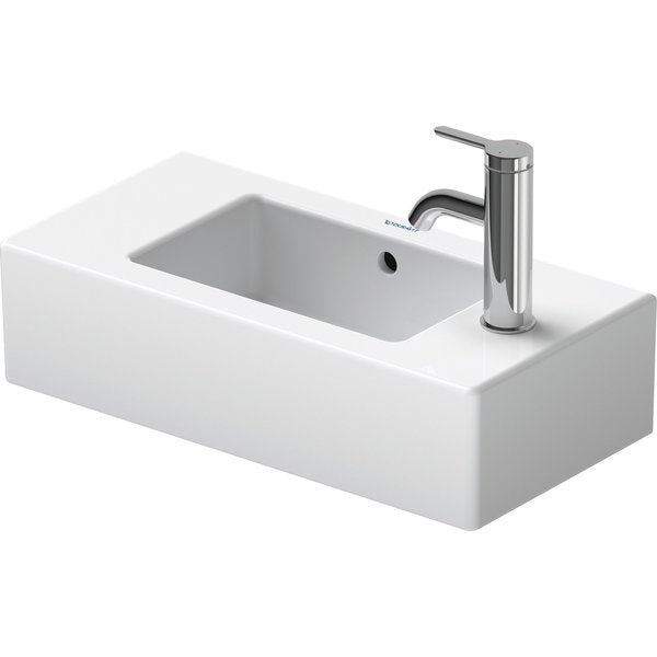 Handrinse basin 50 cm Vero white w.of w.tp tap hole left WG