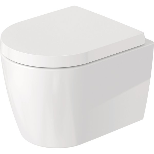 Toilet WM 480mm ME by STARCK white washdown DURAFIX rimless HyG US