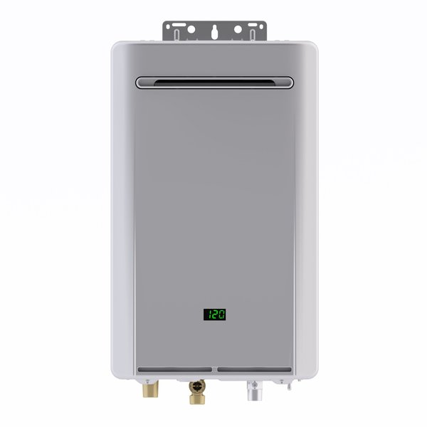 HE 180k BTU Natural Gas Exterior Tankless Water Heater