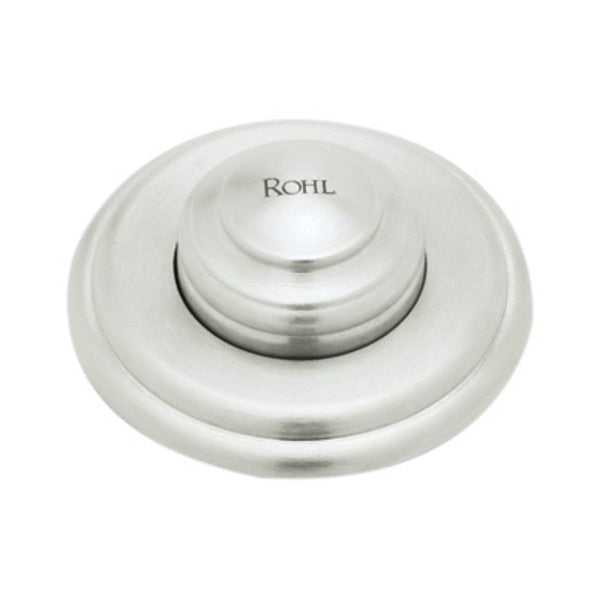 Air Activated Switch Button Only For Waste Disposal-Polished Nickel