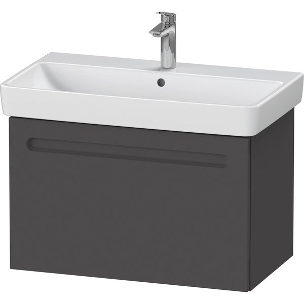 No.1 Vanity Unit Wall-Mounted,  29 1/8 X16 3/4 ,  Front Color: Graphite Matt