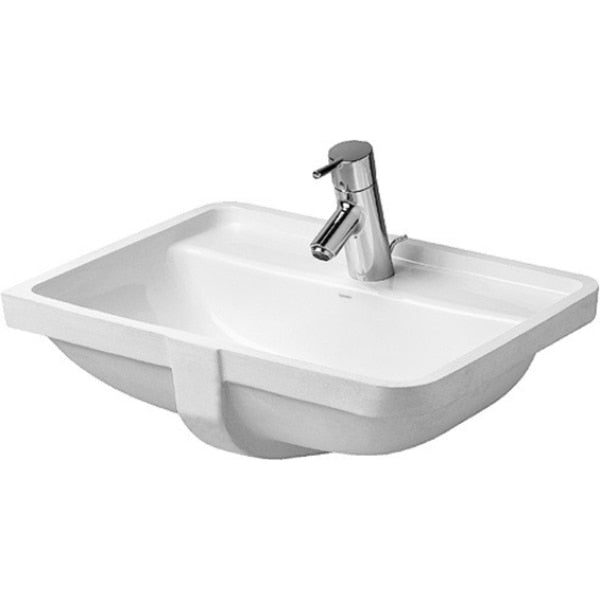Starck 3 Undermount Bathroom Sink 0302490000 White