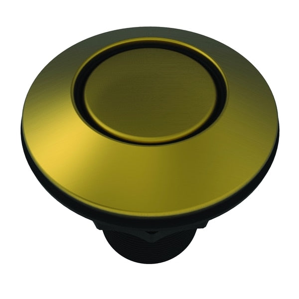 Air Activated Disposer Switch in Antique Brass
