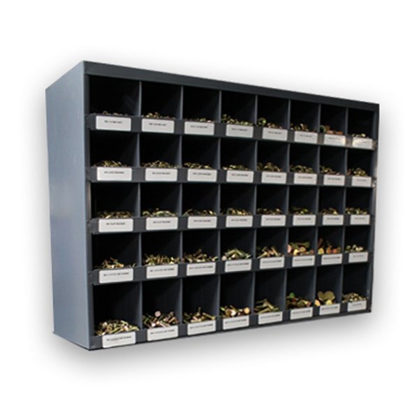 2230 Piece Grade 8 USS Coarse Thread Bolt and Nut Bin Assortment