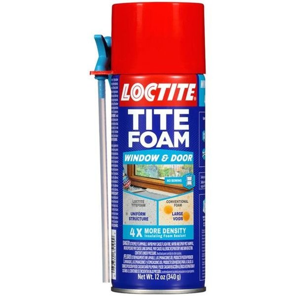 Loctite 1000972 12 oz Tite Foam White Polyurethane Window & Door Foam Sealant