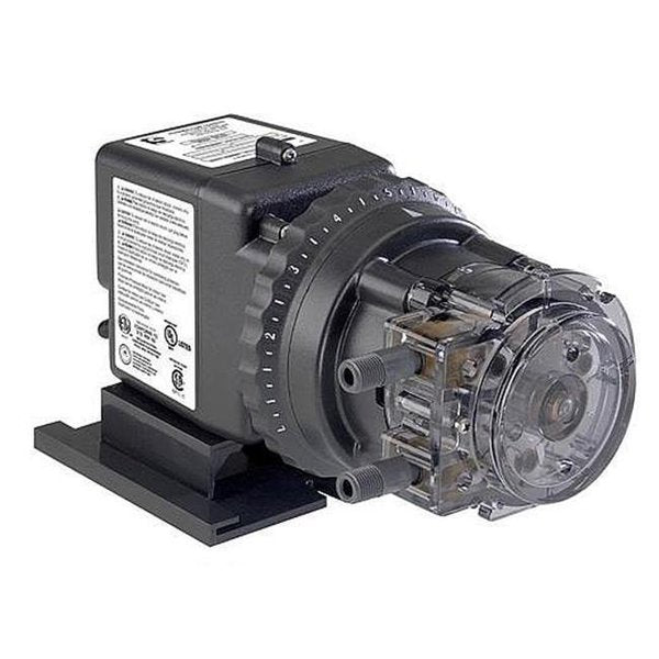 Stenner Pump 45MJL5A1STAA 0.25 in. Classic 45 45M5 Single Head Adjustable Chemical Injection Pump
