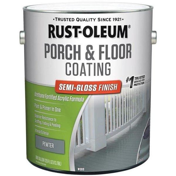 Rust-Oleum 239284 Porch & Floor Paint; Semi Gloss