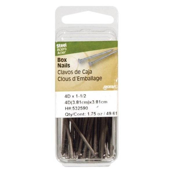 532684 8D Steel CD20 Box Nails- pack of 6