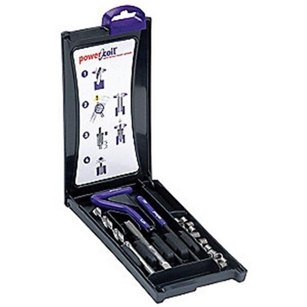 Free-Running Thread Repair Kit,  Helical Inserts,  M24-3.00,  Plain 18-8 Stainless Steel,  5 Inserts