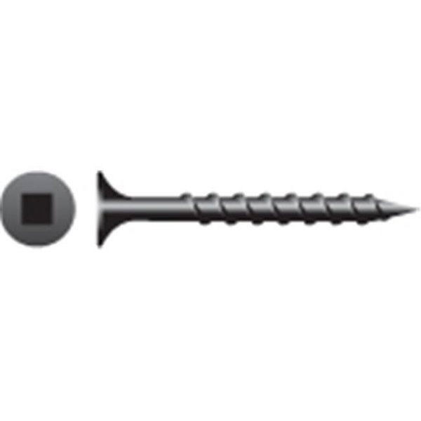 Strong-Point 830QC 8 x 3 in. Square Bugle Head Screws Coarse Thread  Phosphate Coated  Box of 2 000