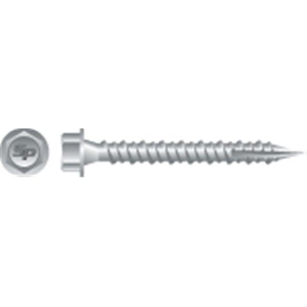 Lag Screw,  #14,  2 in,  Strong Shield Coated Hex Unslotted Drive