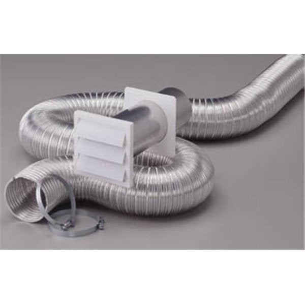 Flexible Aluminum Louvered Dryer Vent Kit