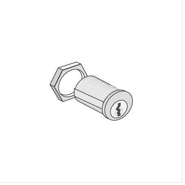Salsbury Industries 11115 Gold Finish Cylinder Replacement Lock for Solid Oak Executive Wood Locker Door