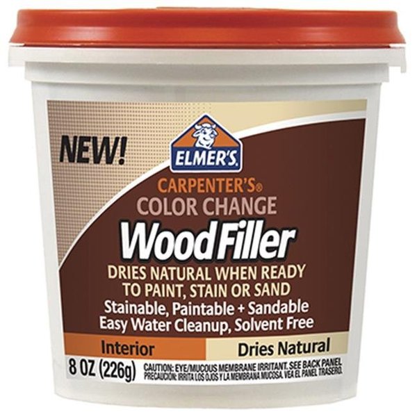 Elmers E913 8 oz. Color Change Natural Interior Wood Filler