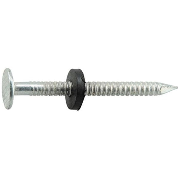 Hillman Fasteners 461615 2 in. Hot Dipped Galvanized Ring Shank Neoprene Washer Roofing Nail