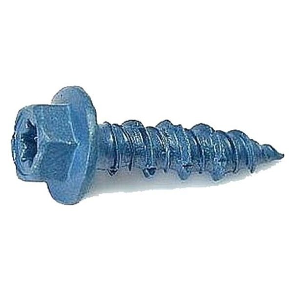 Torquemaster 51778 0.31 x 1.25 in. Star Hex Head Masonry Screw - 50 Pack