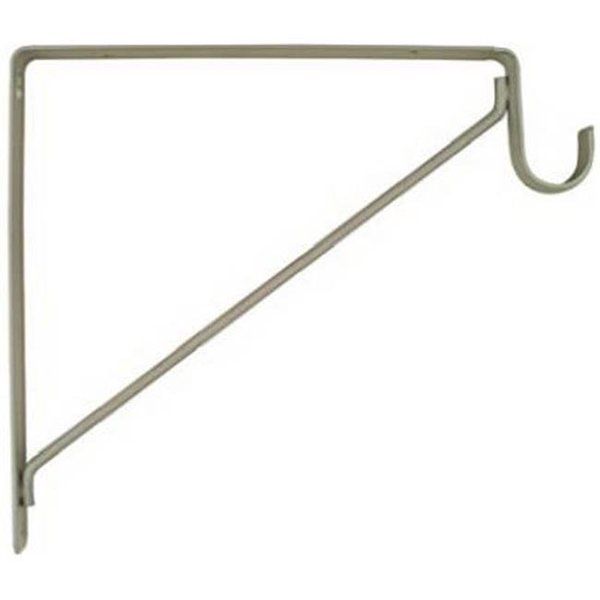 N224-428 Closet Rod & Shelf Bracket; White