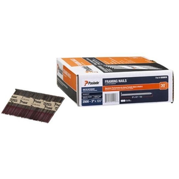 Paslode 650836 2500 Count Framing Nail - 3 x 0.120 in.