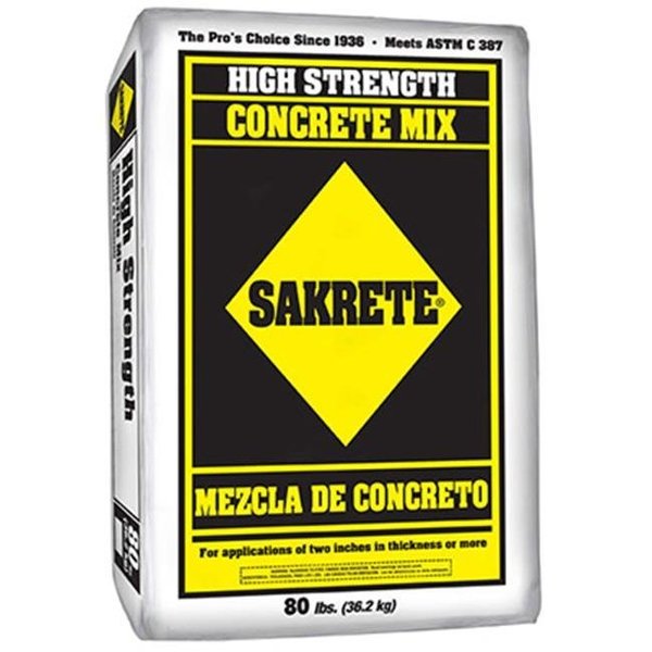 Sakrete 65200390 80 lbs. Concrete Mix