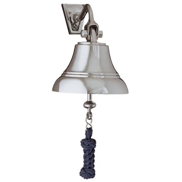Weems & Plath 5050N 5    Nickel Bell w/Navy Blue Lanyard