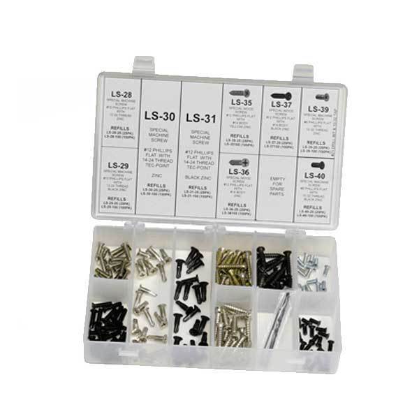 Major:  LSA-3 - Locksmith Screw Assortment Kit #3 - Oversize Repair Screws