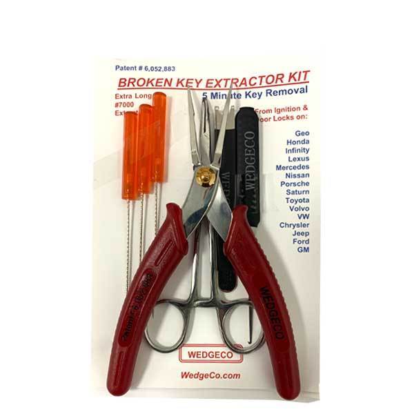WEDGECO: Pro Broken Key Extractor Kit