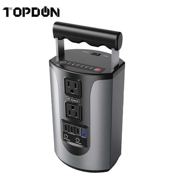 Hurricano 200 portable lithium power station specially designed for charging low-level electronic de