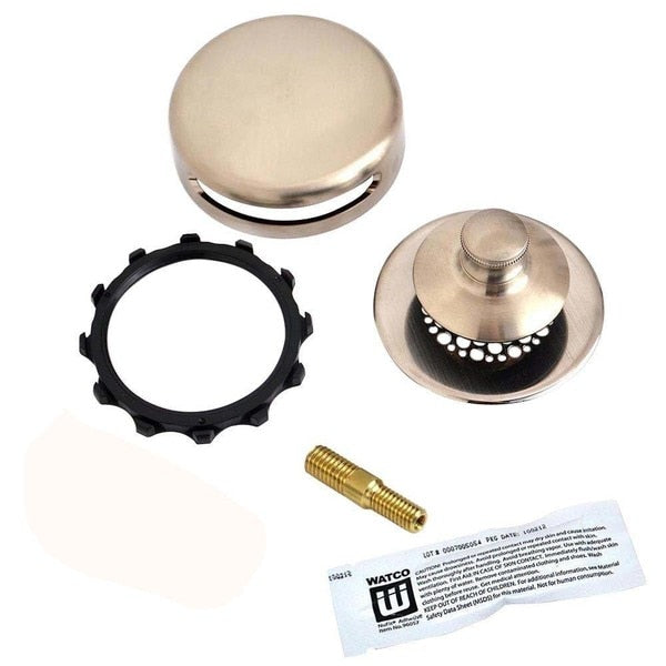 Univ NuFit Nickel PP Tub Stopper,  Grid,  Innov OF,  Silicone,  Cmbo Pin