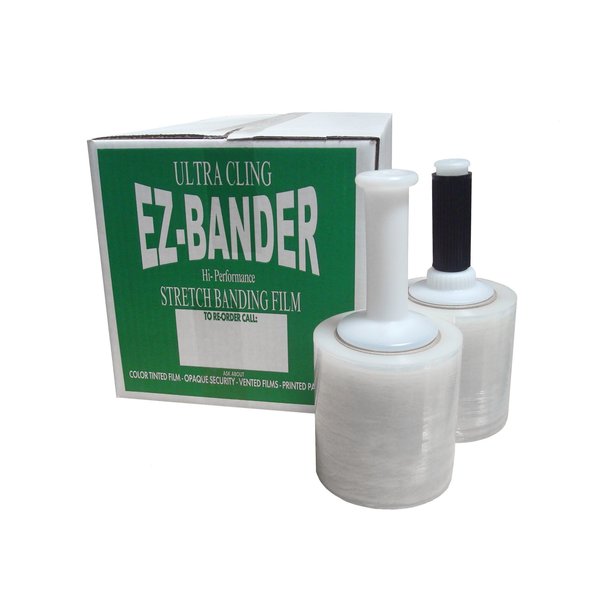 Film Stretch EZ Band 5"x90x1000' Clear,  PK12
