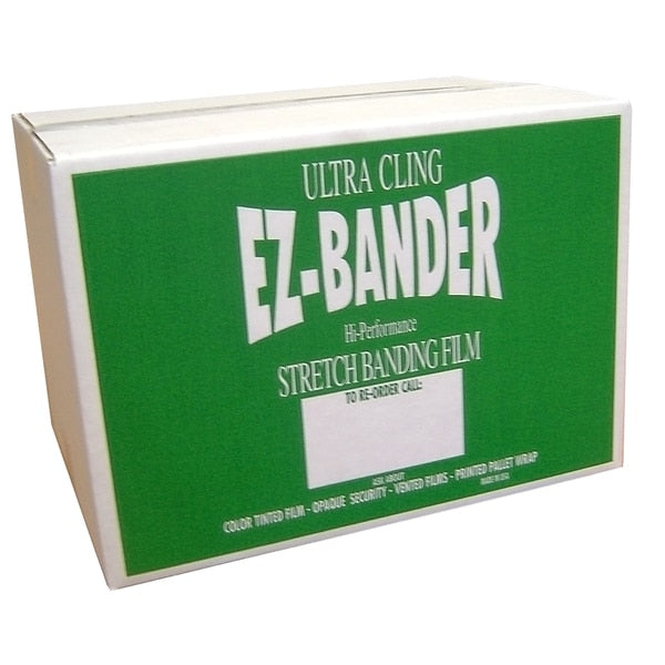 Film Stretch EZ Band 3"Core 5"x80x1000' White,  PK12