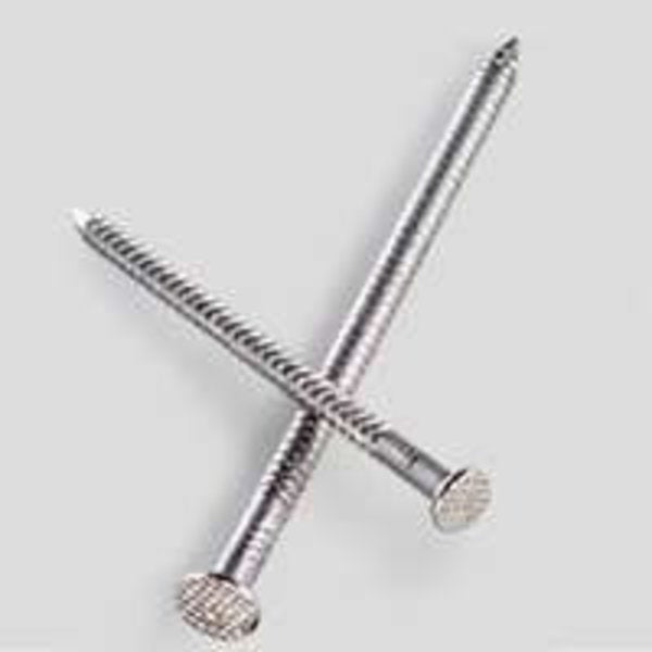 Simpson Strong-Tie S8PTDB Preservative-Treated Deck Nail,  2-1/2 in L,  11,  Full Round Head