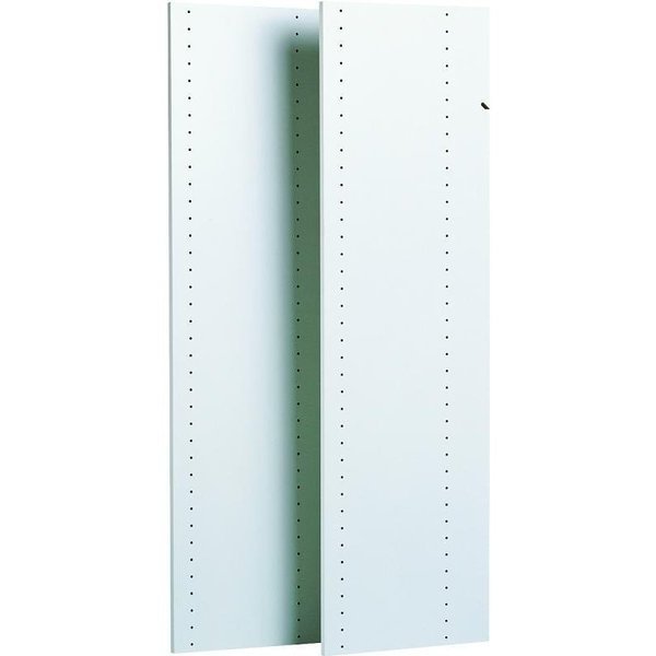 Closet Panel,  48 in L,  58 in W,  Particleboard,  White