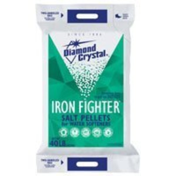 Cargill Diamond Crystal Iron Fighter 100012408 Salt Pellets,  40 lb Bag